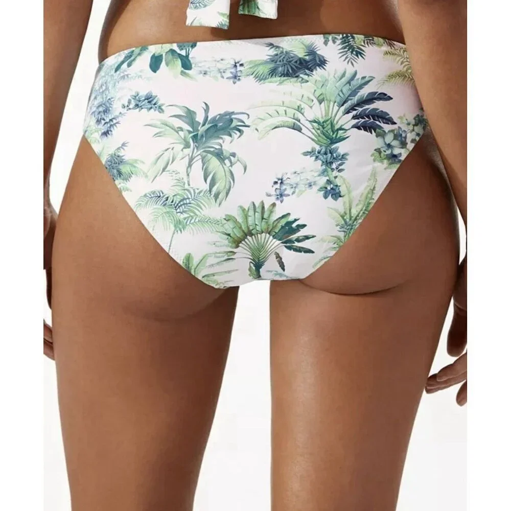 Tommy Bahama Womens Reversible Hipster Swim Bottom Size XS Art of Palms NWT $79